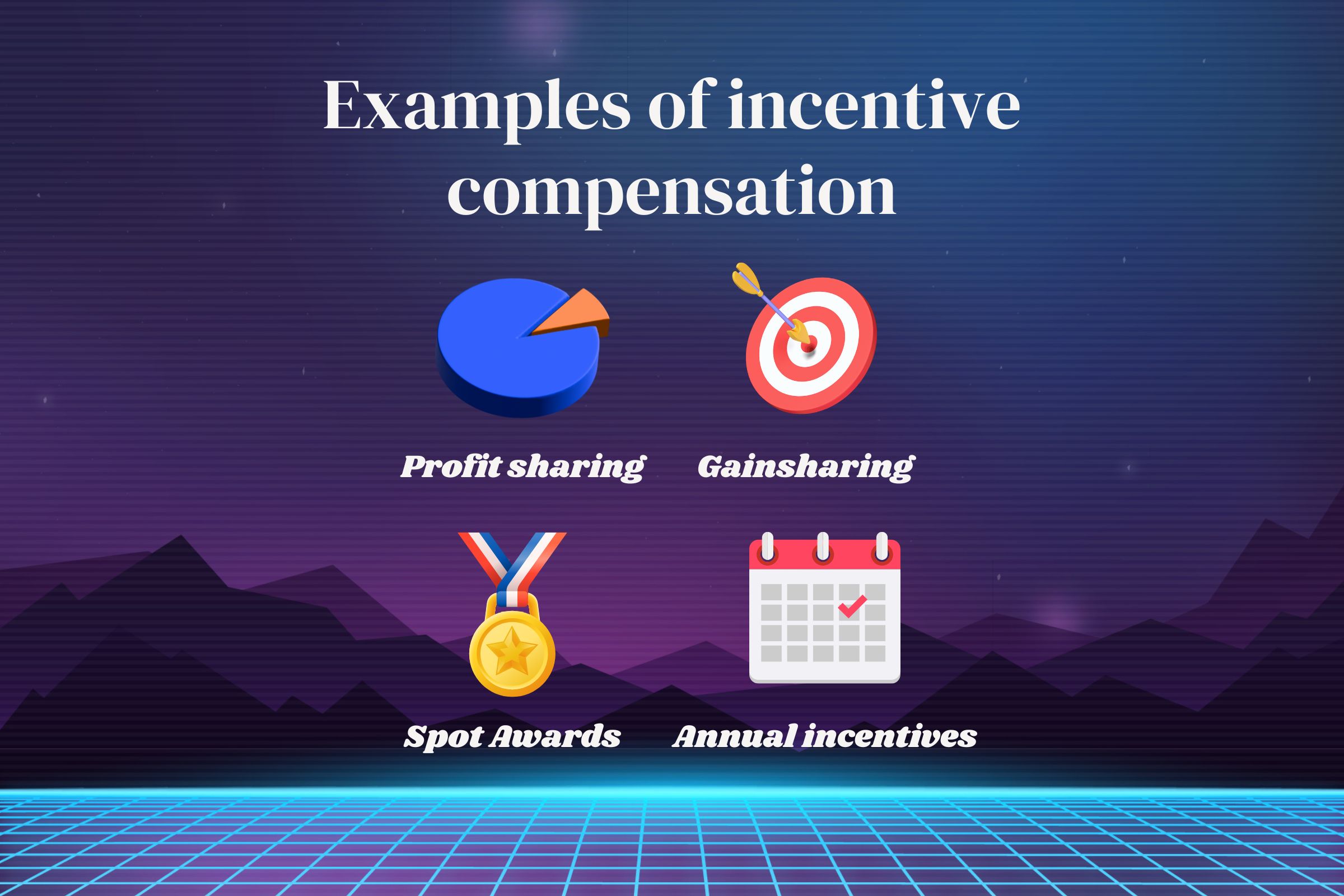 examples of incentive compensation